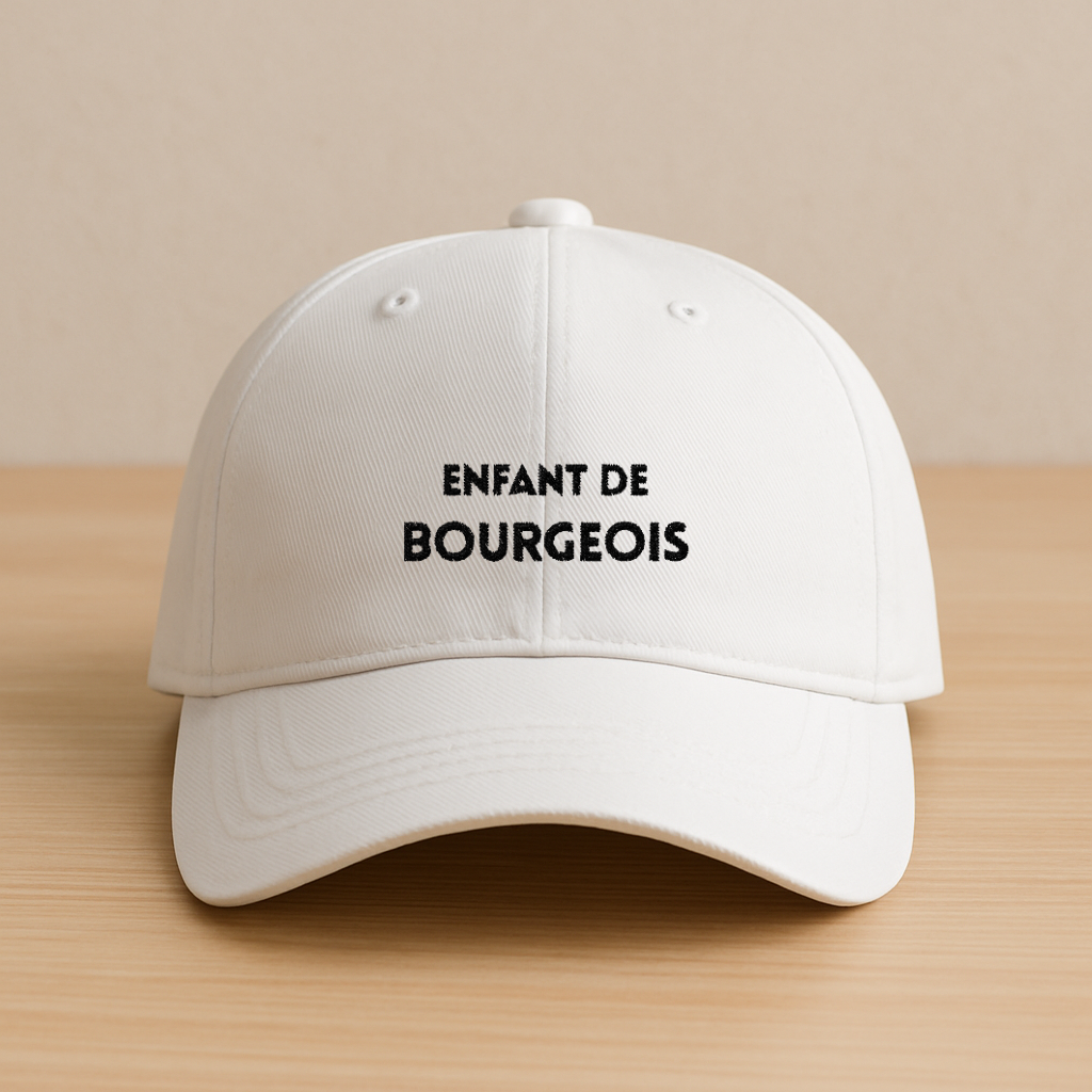 Casquette - Enfant de bourgeois