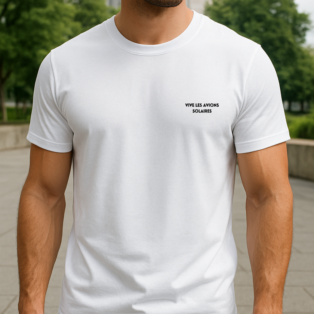 T-shirt - Vive les avions solaires