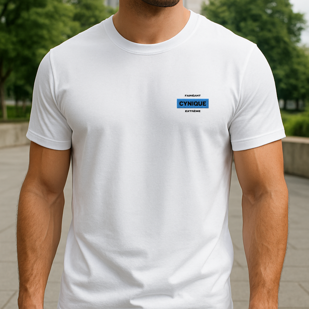 T-shirt - Fainéant, cynique, extrème