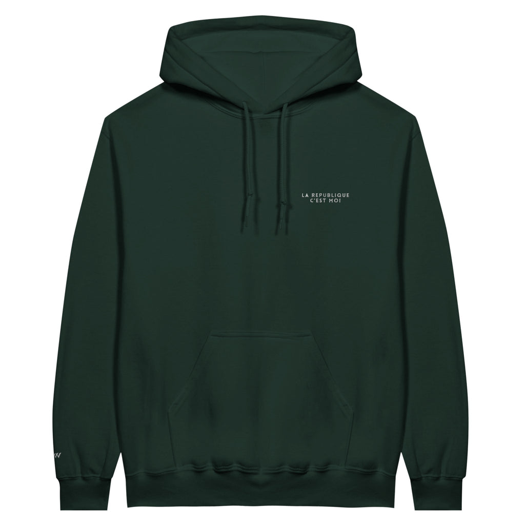 sweat vert sapin la republique cest moi reference politique melenchon